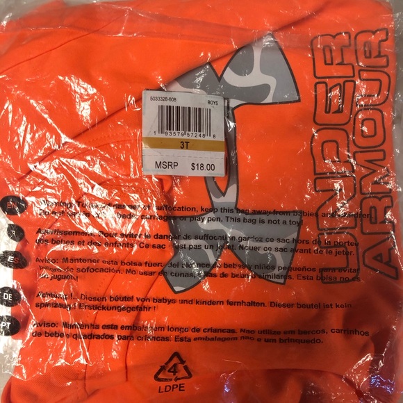 Under Armour Little Boys' Diverage Big Logo Tee - Picture 2 of 2